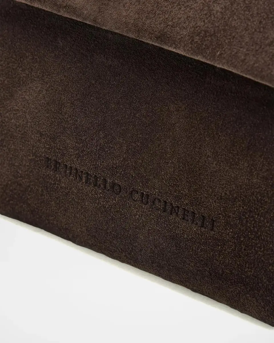 Brunello Cucinelli Suede Envelope Clutch Bag | Thumbnail 6 Brunello Cucinelli Suede Envelope Clutch Bag | Thumbnail 6