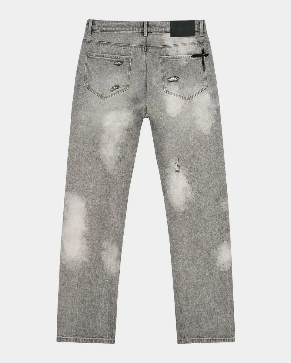 RTA Men's Curva Ultra Bleached Distressed Slim-Fit Jeans | Thumbnail 2 RTA Men's Curva Ultra Bleached Distressed Slim-Fit Jeans | Thumbnail 2