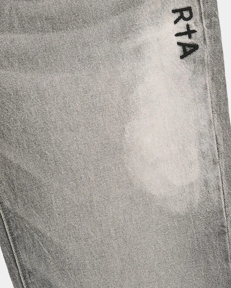 RTA Men's Curva Ultra Bleached Distressed Slim-Fit Jeans | Thumbnail 4 RTA Men's Curva Ultra Bleached Distressed Slim-Fit Jeans | Thumbnail 4