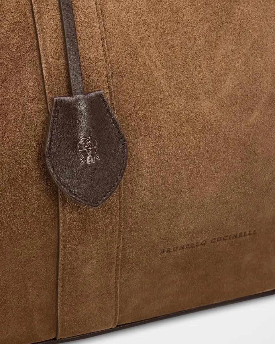 Brunello Cucinelli Explorer Suede Travel Bag | Thumbnail 6 Brunello Cucinelli Explorer Suede Travel Bag | Thumbnail 6
