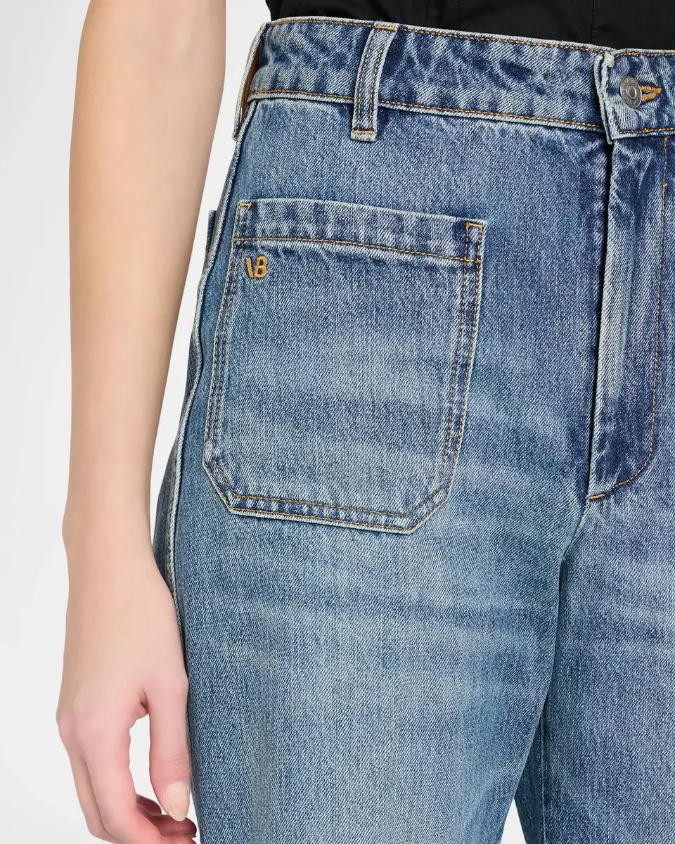 Victoria Beckham Alina Front-Pocket Wide-Leg Jeans | Thumbnail 5 Victoria Beckham Alina Front-Pocket Wide-Leg Jeans | Thumbnail 5