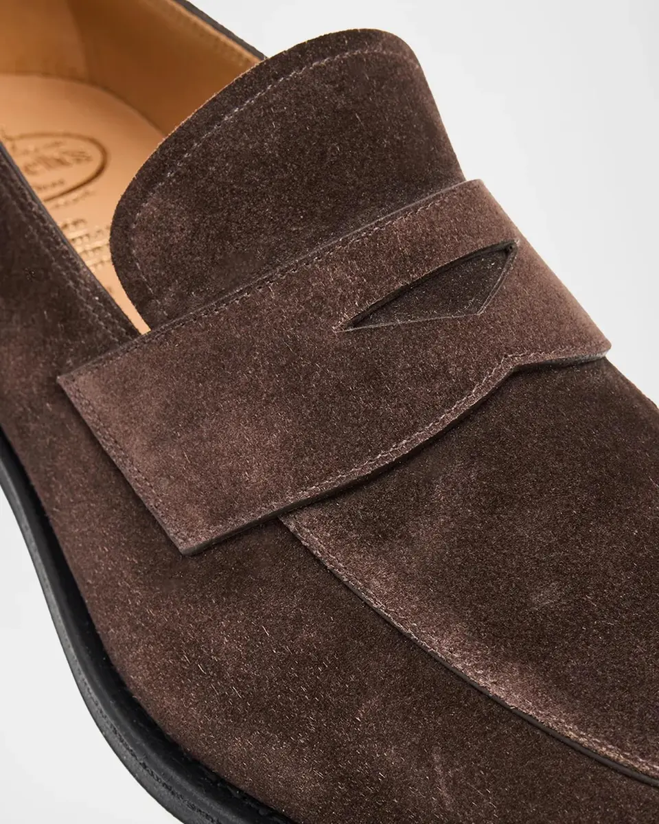 Church's Men's Hertford R 2.0 Suede Penny Loafers | Thumbnail 3 Church's Men's Hertford R 2.0 Suede Penny Loafers | Thumbnail 3