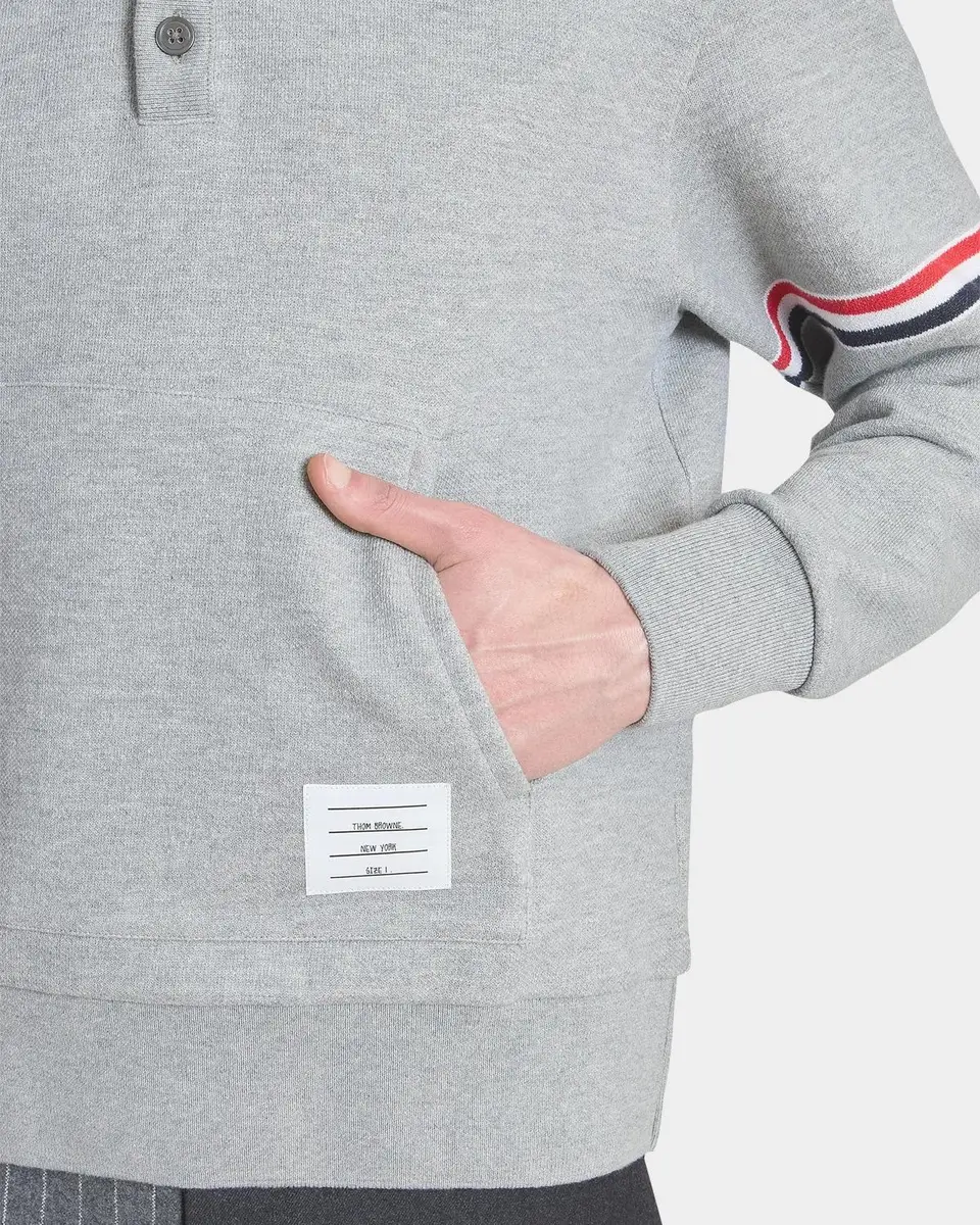 Thom Browne RWB Engineered Stripe Loopback Sweatshirt | Thumbnail 5