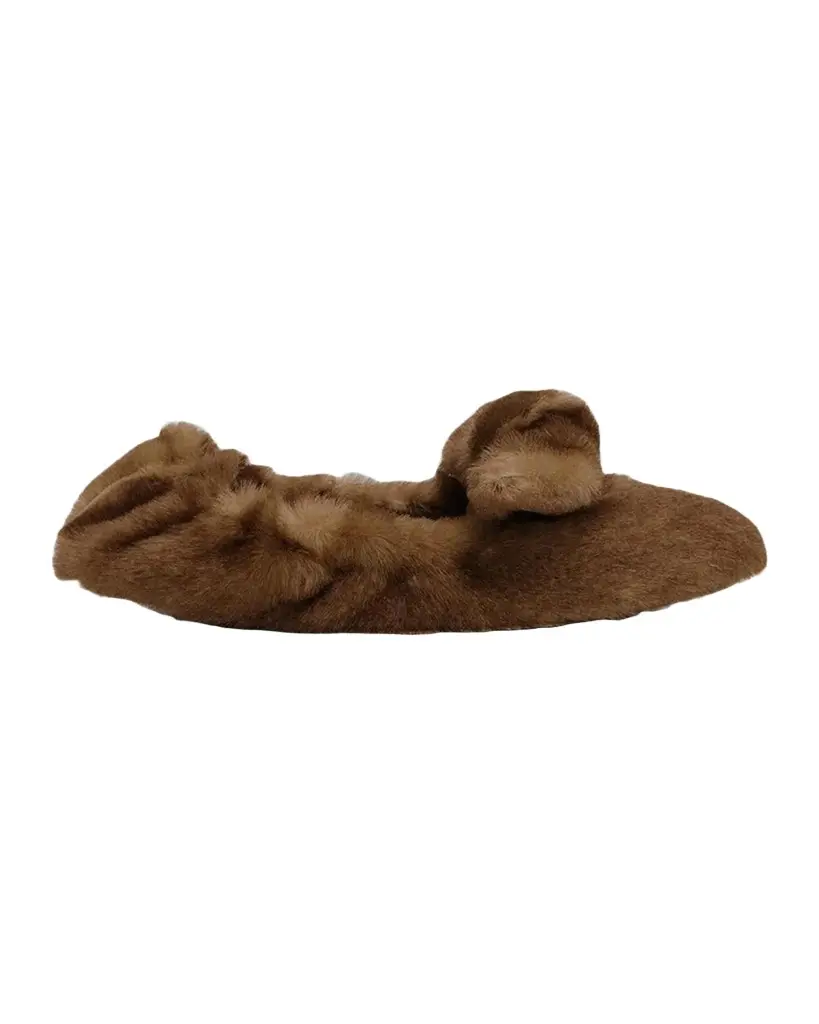 Carousel Leather Ballerina Flats