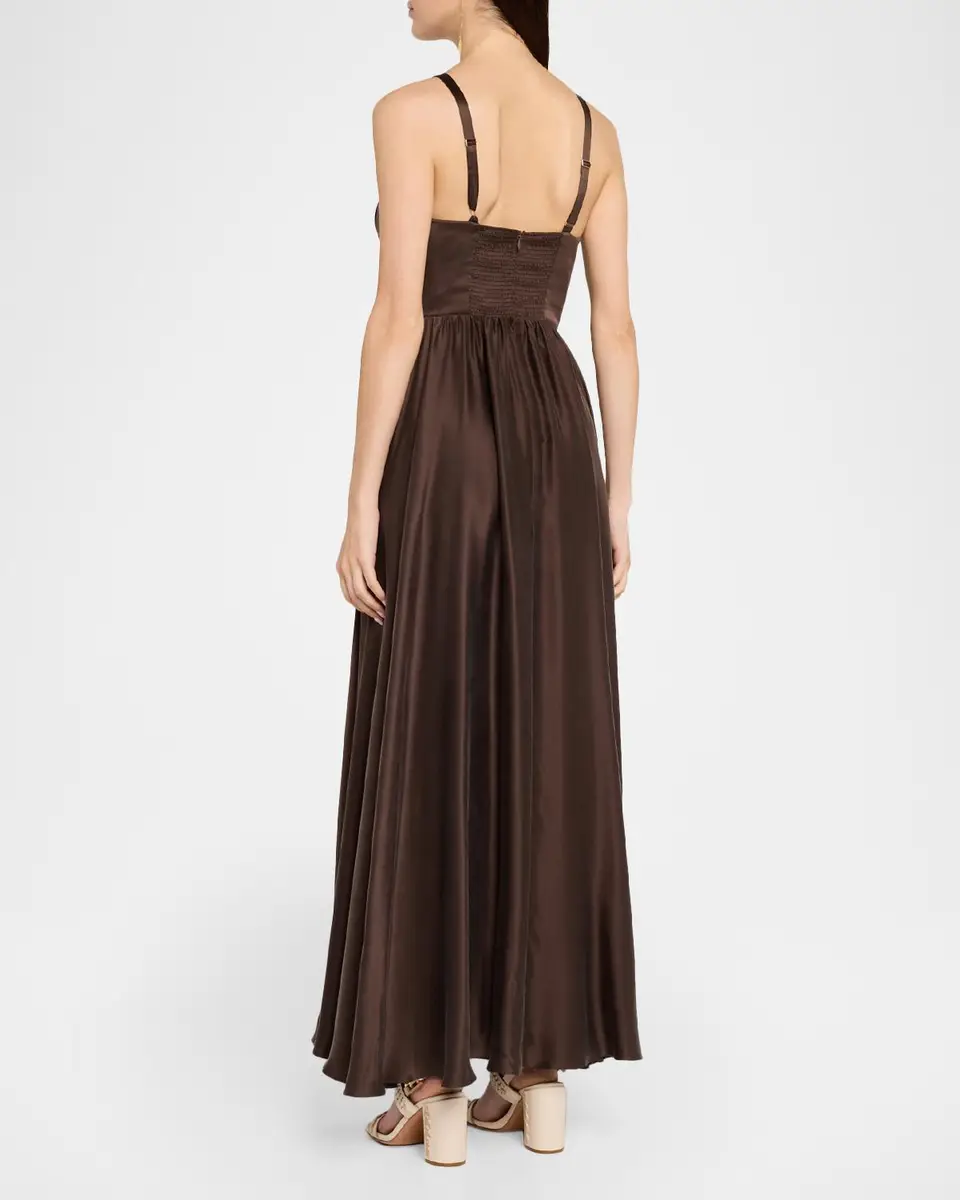 Zimmermann Draped Silk Maxi Dress | Thumbnail 3 Zimmermann Draped Silk Maxi Dress | Thumbnail 3