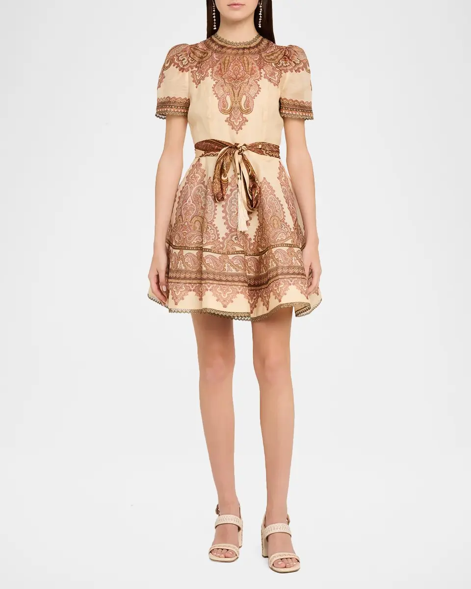 Zimmermann Ascent Picnic Mini Dress | Thumbnail 2