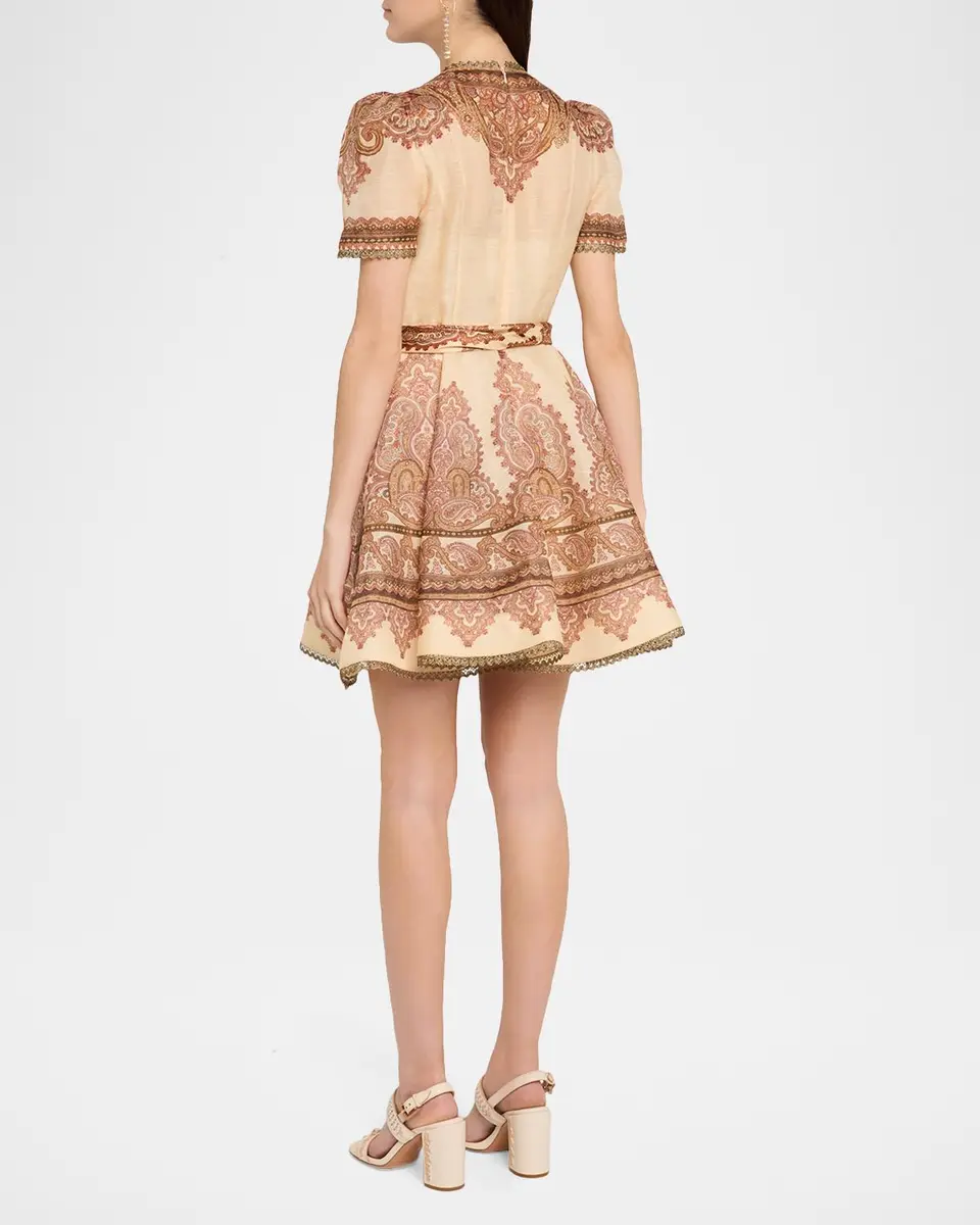 Zimmermann Ascent Picnic Mini Dress | Thumbnail 3