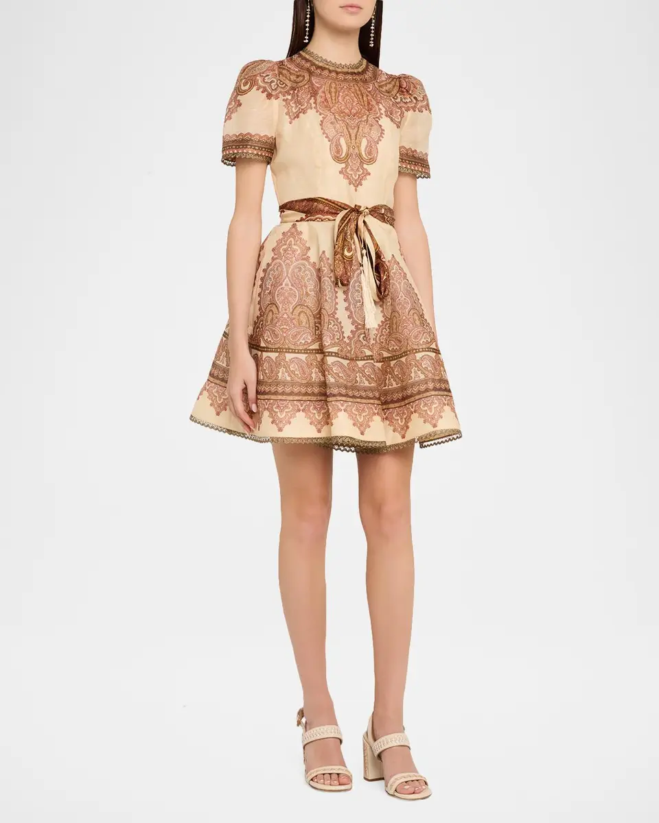 Zimmermann Ascent Picnic Mini Dress | Thumbnail 4