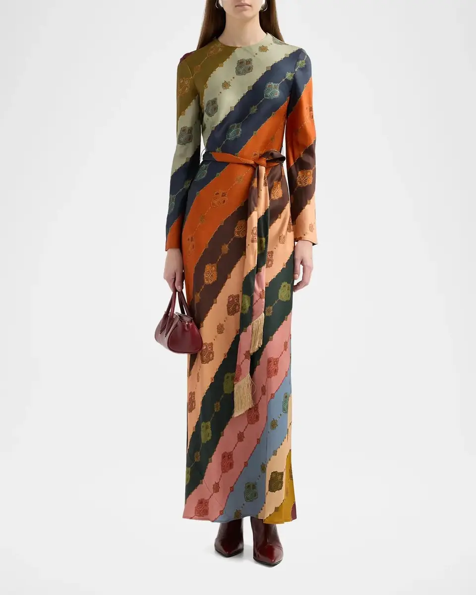Zimmermann Ascent Bias-Cut Maxi Dress | Thumbnail 2 Zimmermann Ascent Bias-Cut Maxi Dress | Thumbnail 2
