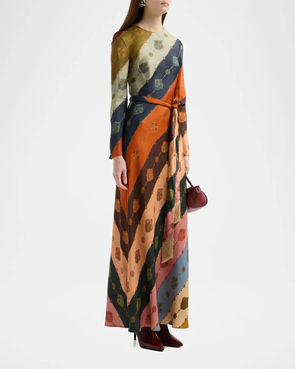 Zimmermann Ascent Bias-Cut Maxi Dress | Thumbnail 4 Zimmermann Ascent Bias-Cut Maxi Dress | Thumbnail 4
