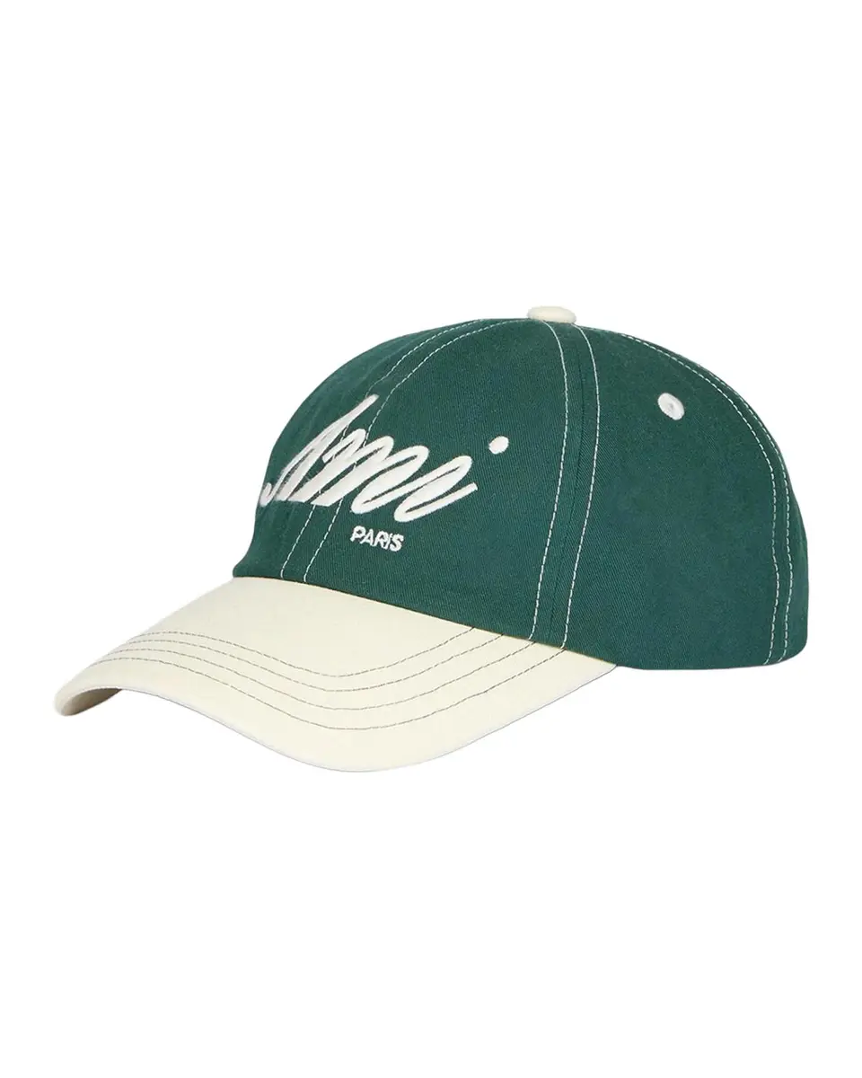 AMI PARIS Men's Embroidered Logo Bicolor Baseball Cap | Thumbnail 3 AMI PARIS Men's Embroidered Logo Bicolor Baseball Cap | Thumbnail 3