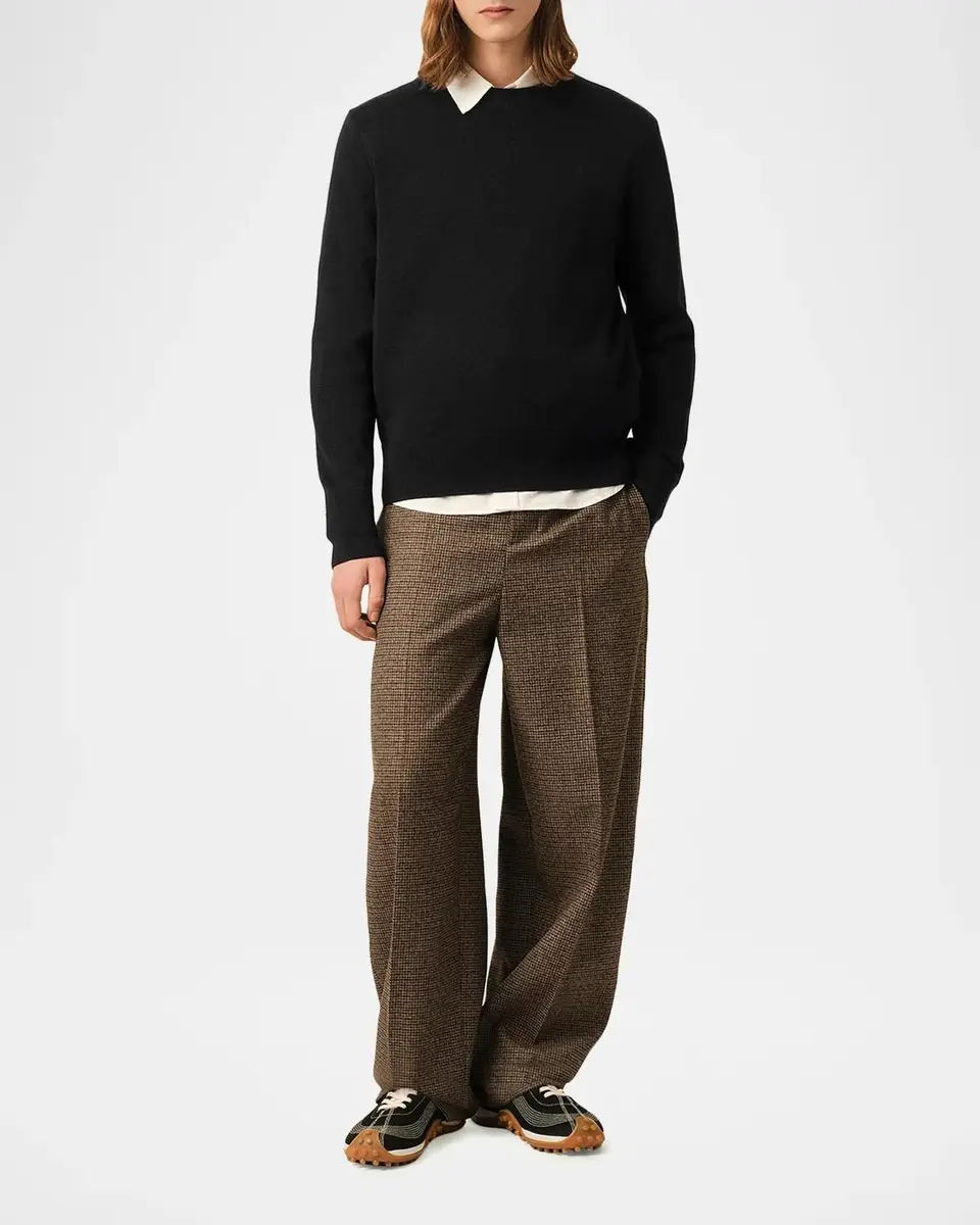 AMI PARIS Men's Merino Wool Ami De Coeur Sweater | Thumbnail 2 AMI PARIS Men's Merino Wool Ami De Coeur Sweater | Thumbnail 2