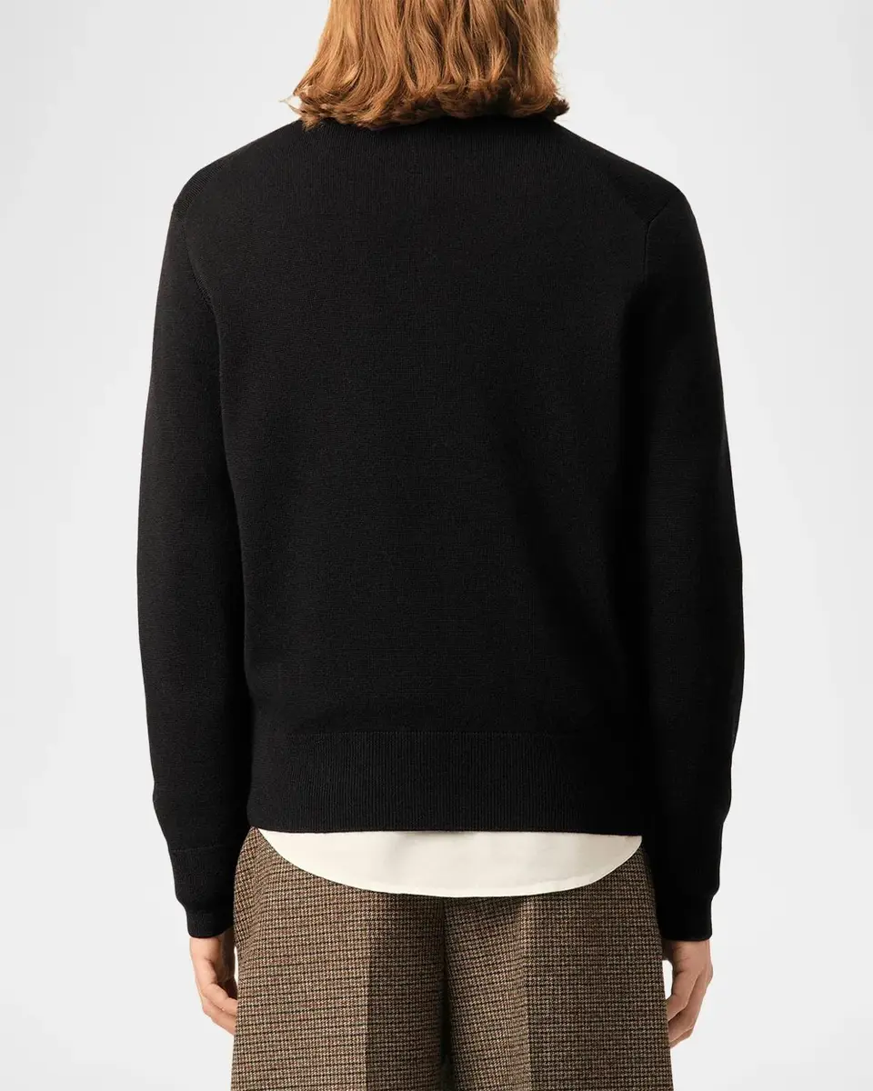 AMI PARIS Men's Merino Wool Ami De Coeur Sweater | Thumbnail 3 AMI PARIS Men's Merino Wool Ami De Coeur Sweater | Thumbnail 3