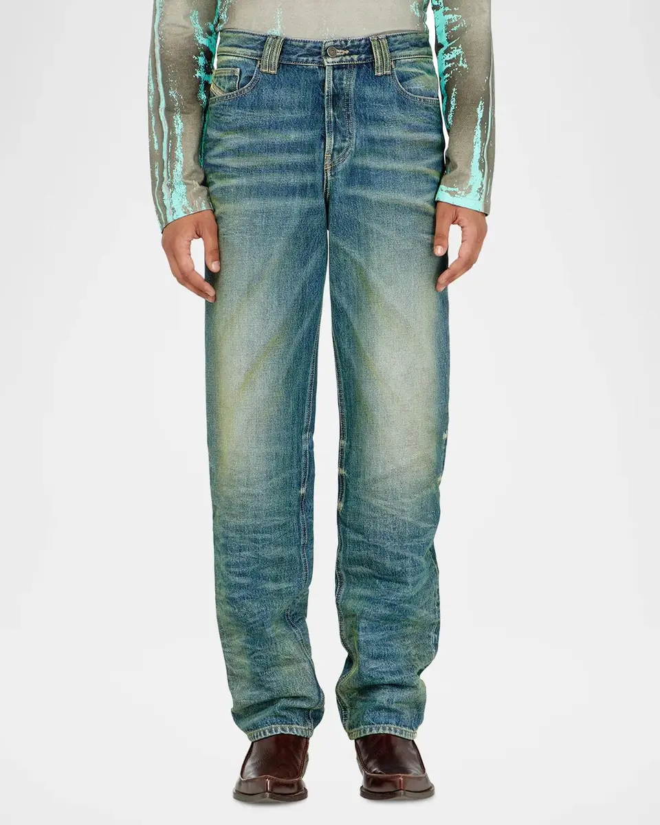 Diesel Men's 1991 Voeed Straight-Leg Jeans | Thumbnail 4 Diesel Men's 1991 Voeed Straight-Leg Jeans | Thumbnail 4