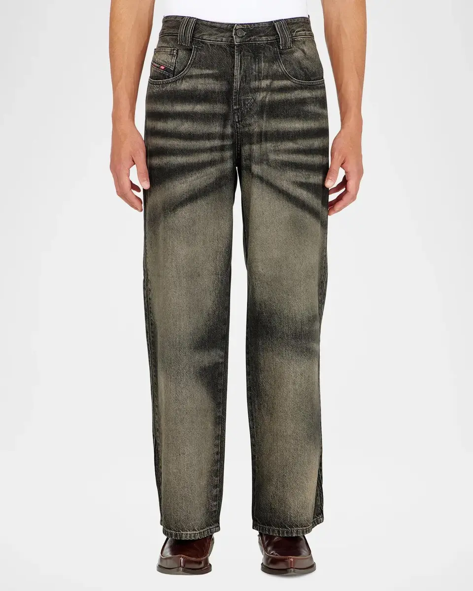 Diesel Men's 1982 Hakou Wide-Leg Jeans | Thumbnail 4 Diesel Men's 1982 Hakou Wide-Leg Jeans | Thumbnail 4