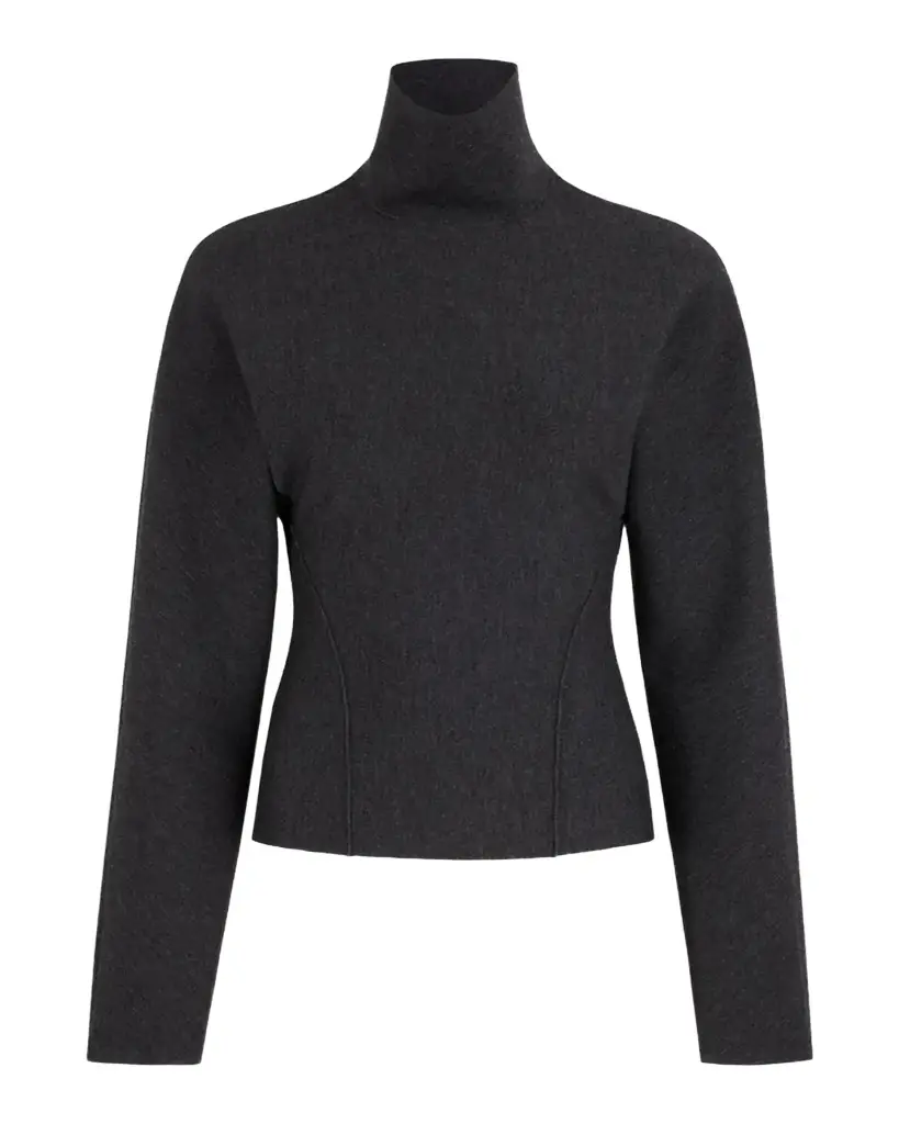 Alaïa Cinched Wool-Blend Sweater