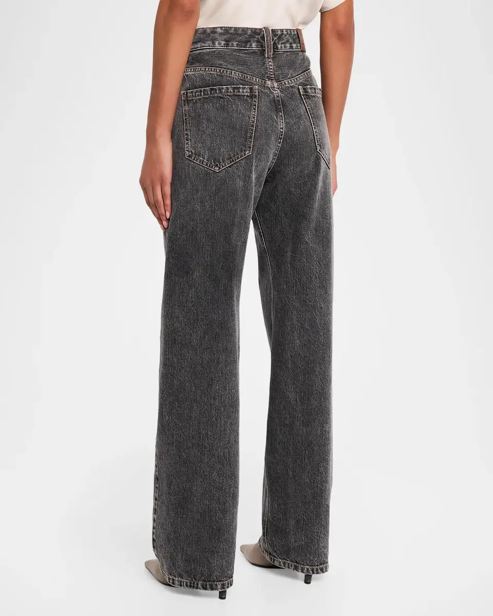 Brunello Cucinelli Authenic Denim Straight-Leg Jeans | Thumbnail 3 Brunello Cucinelli Authenic Denim Straight-Leg Jeans | Thumbnail 3