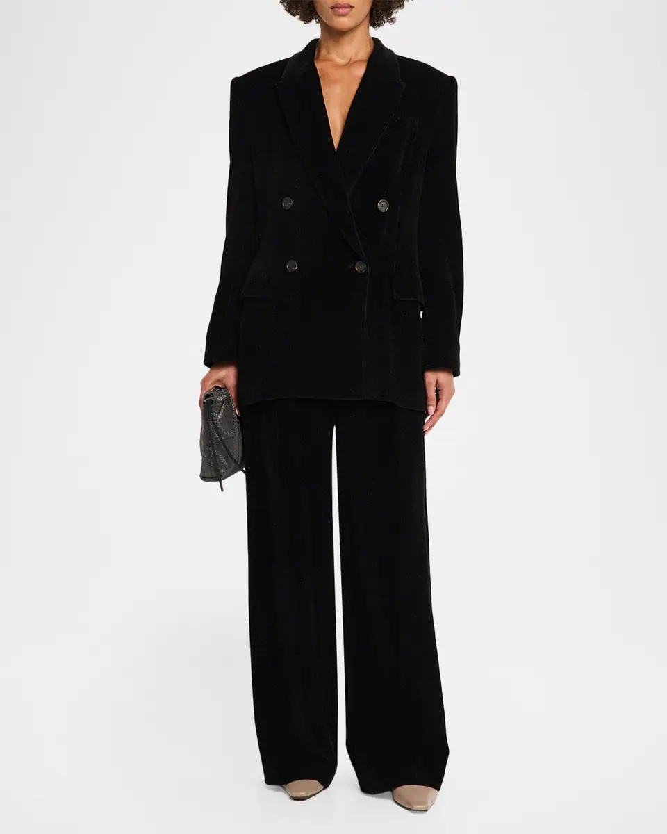 Brunello Cucinelli Sparkling Corduroy Wide-Leg Trousers | Thumbnail 2 Brunello Cucinelli Sparkling Corduroy Wide-Leg Trousers | Thumbnail 2