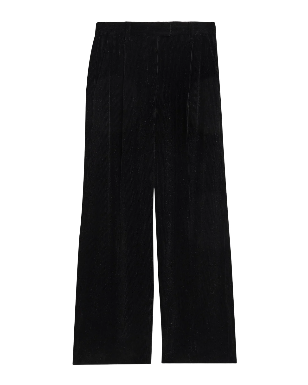 Sparkling Corduroy Wide-Leg Trousers Sparkling Corduroy Wide-Leg Trousers