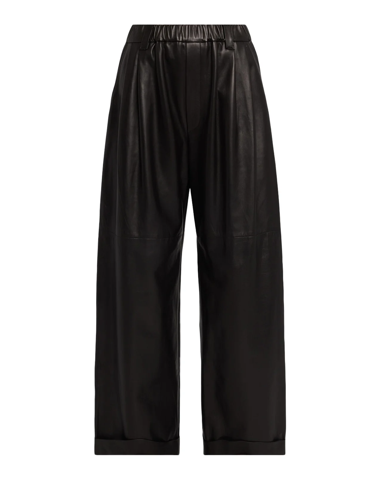 Glove Leather Wide-Leg Pants Glove Leather Wide-Leg Pants