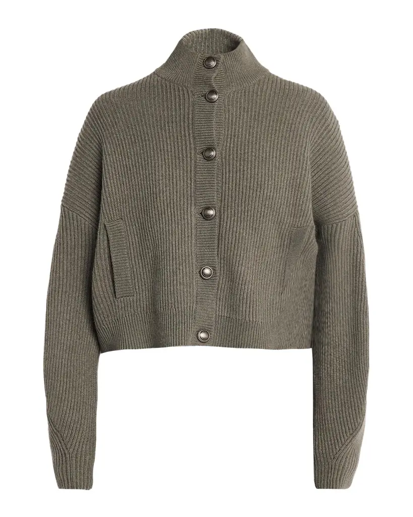 Cashmere-Blend Timeless Buttoned Sweater Cashmere-Blend Timeless Buttoned Sweater