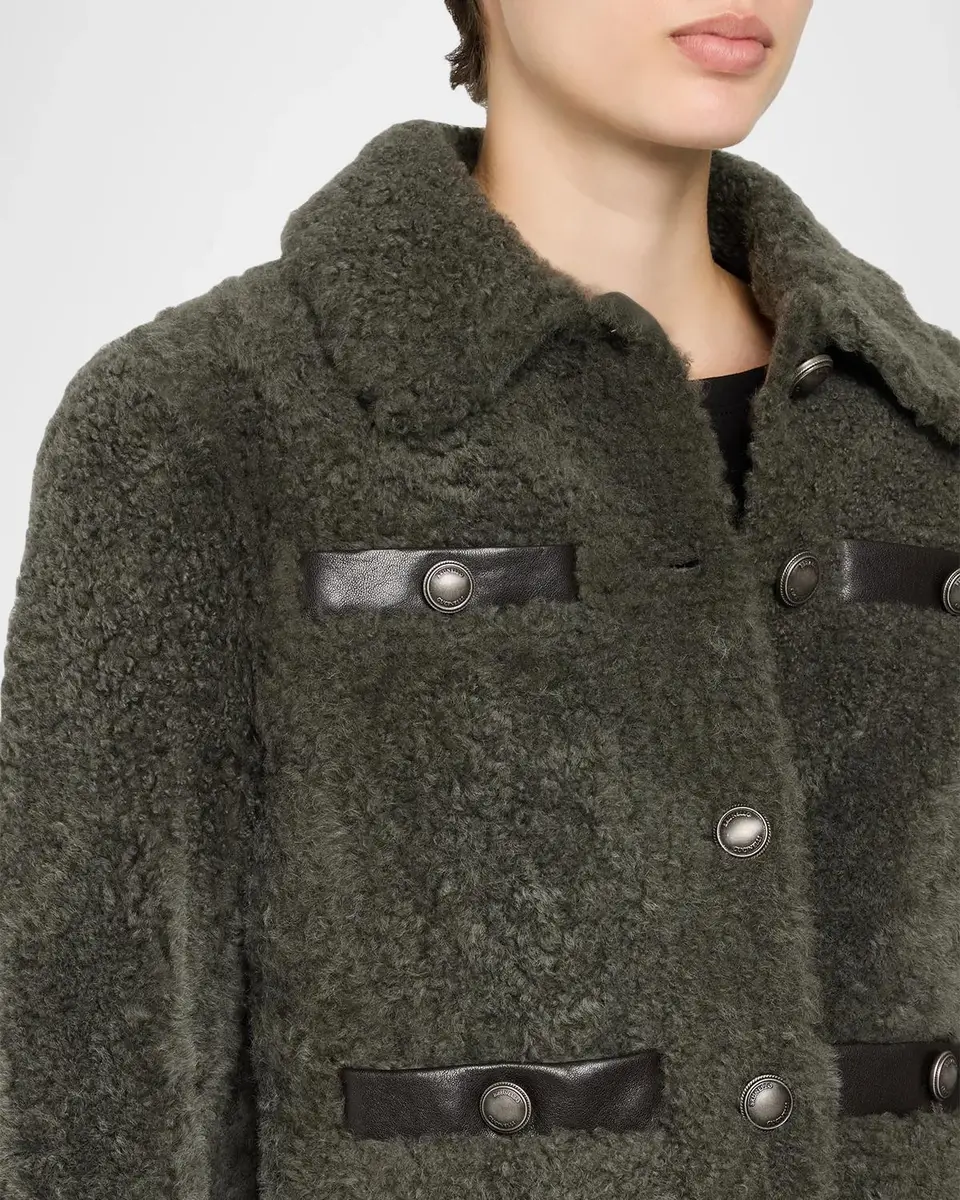 Brunello Cucinelli Fuzzy Soft Lamb Shearling Jacket | Thumbnail 5 Brunello Cucinelli Fuzzy Soft Lamb Shearling Jacket | Thumbnail 5