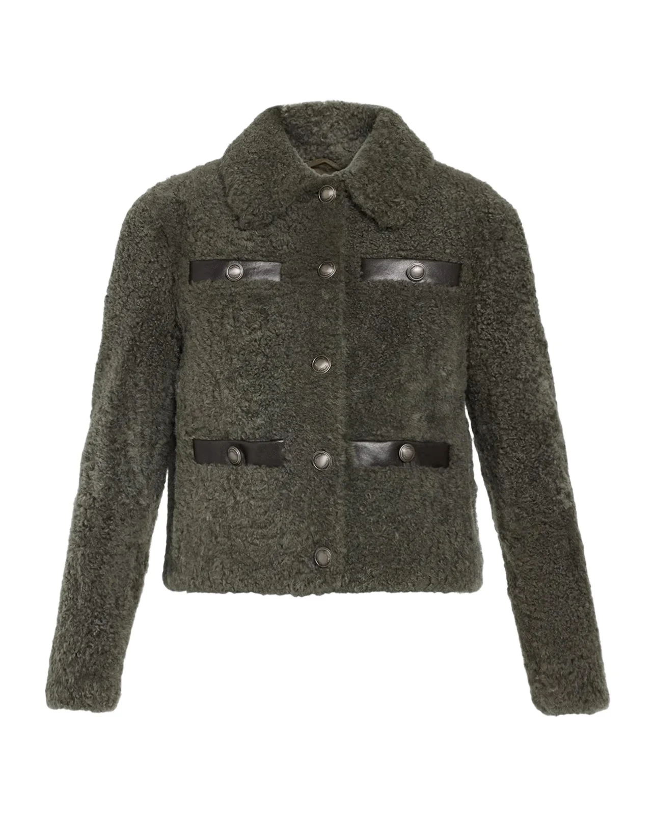 Fuzzy Soft Lamb Shearling Jacket Fuzzy Soft Lamb Shearling Jacket