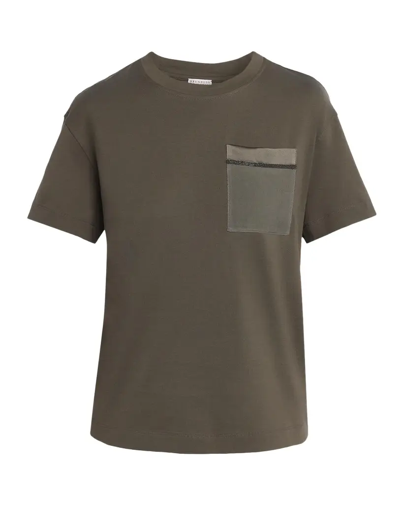 Brunello Cucinelli Cotton Jersey T-Shirt