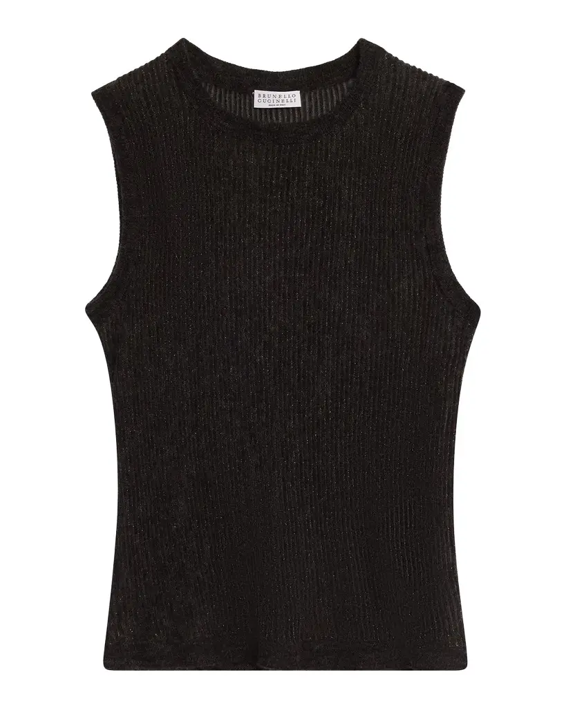Rib-Knit Sweater Vest Rib-Knit Sweater Vest