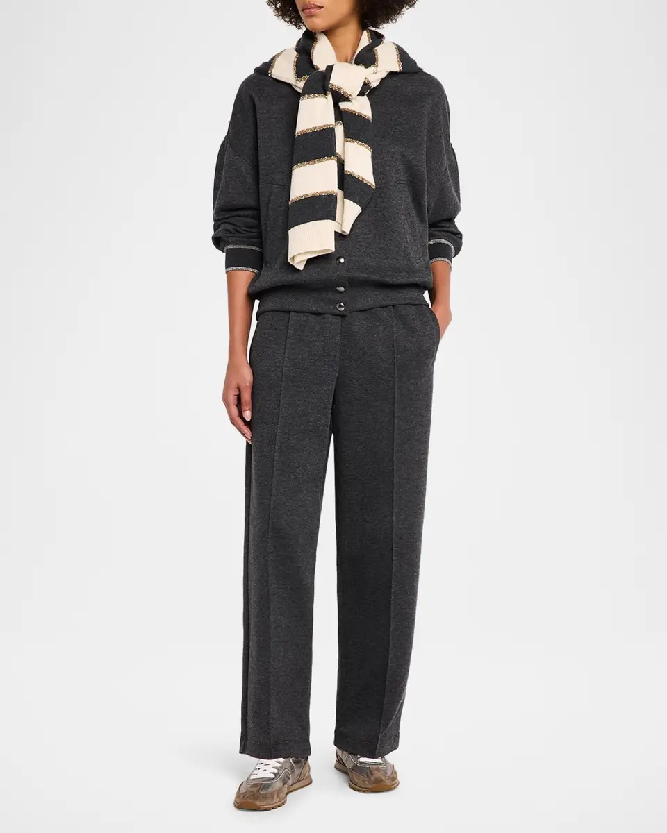 Brunello Cucinelli Cashmere-Blend Bomber Jacket | Thumbnail 2 Brunello Cucinelli Cashmere-Blend Bomber Jacket | Thumbnail 2