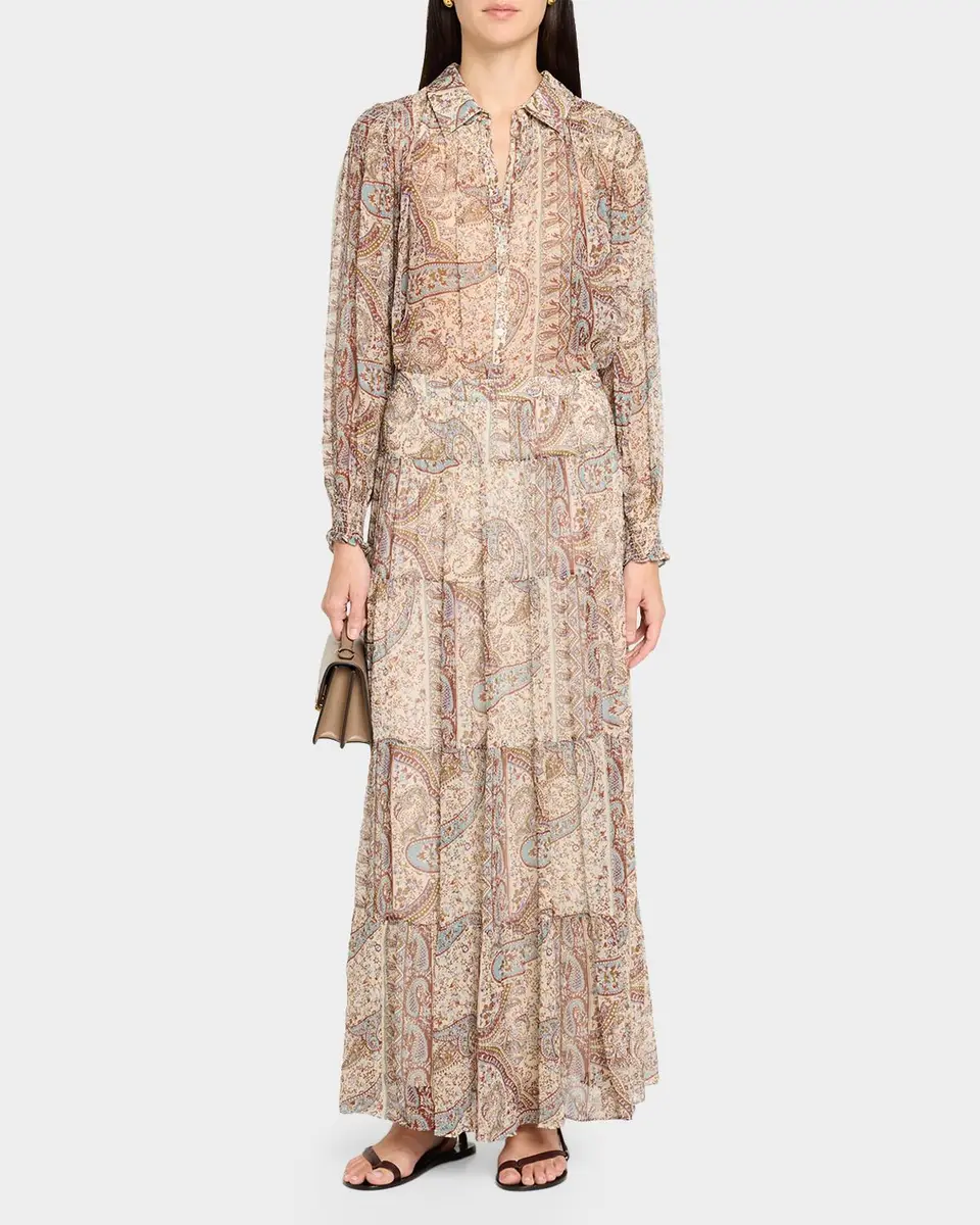 Ba&sh Cleo Paisley Print Shirt | Thumbnail 2 Ba&sh Cleo Paisley Print Shirt | Thumbnail 2
