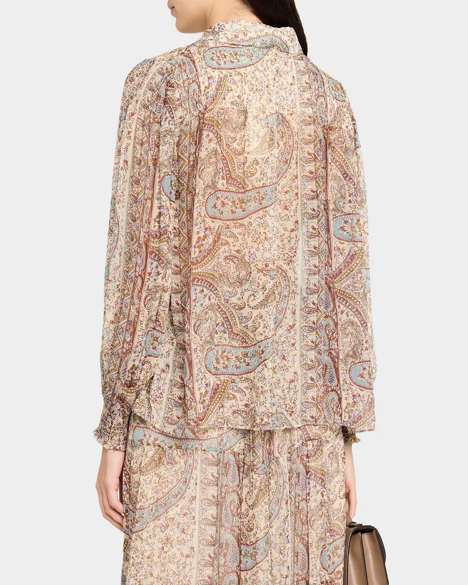Ba&sh Cleo Paisley Print Shirt | Thumbnail 3 Ba&sh Cleo Paisley Print Shirt | Thumbnail 3