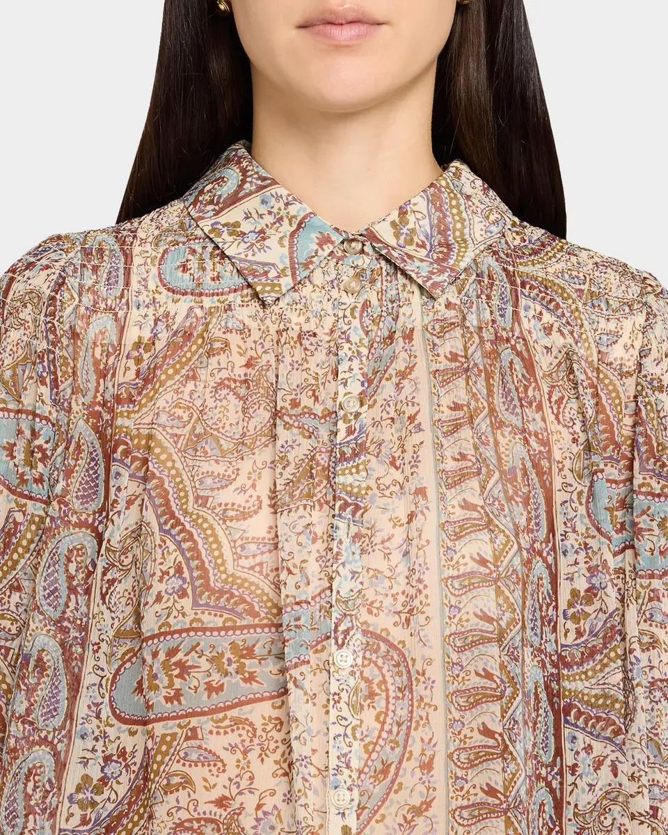Ba&sh Cleo Paisley Print Shirt | Thumbnail 5 Ba&sh Cleo Paisley Print Shirt | Thumbnail 5
