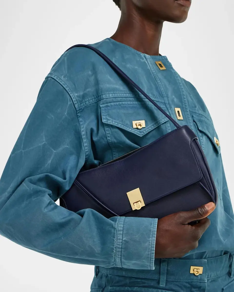 Ferragamo Cara Extra-Small Leather Shoulder Bag | Thumbnail 2
