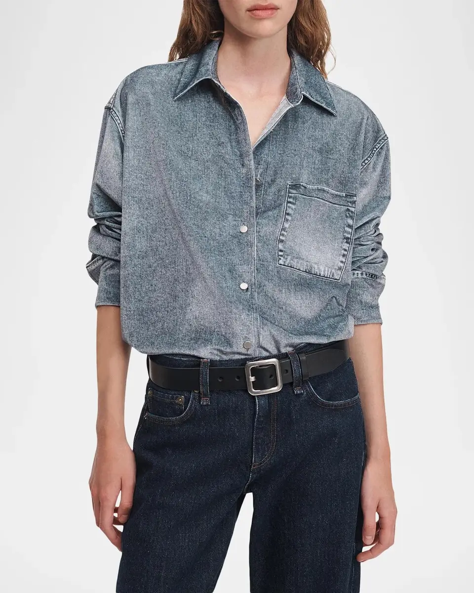 rag & bone Connie Miramar Velvet Shirt | Thumbnail 4 rag & bone Connie Miramar Velvet Shirt | Thumbnail 4