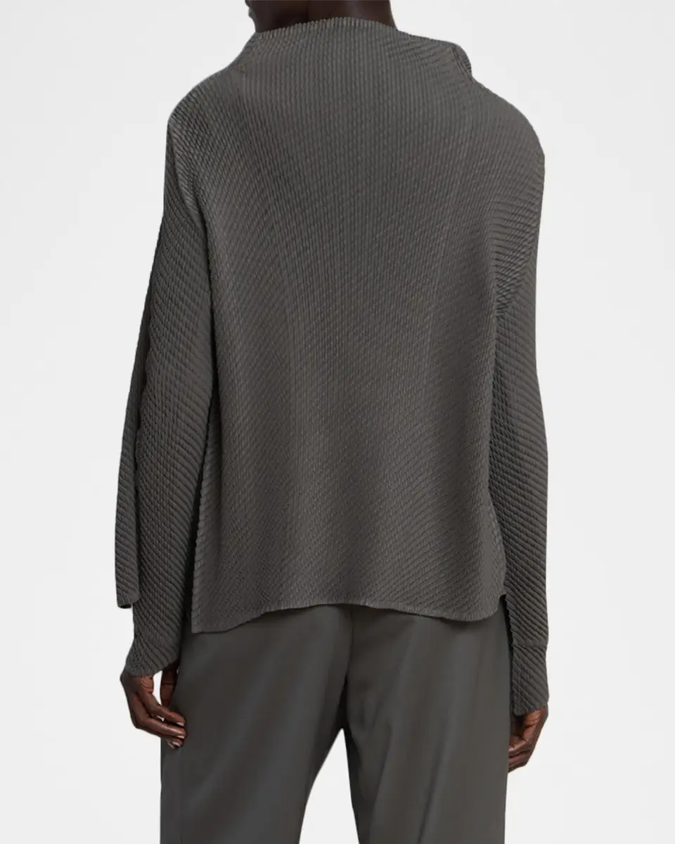 Issey Miyake Misty Pleats Open Cardigan | Thumbnail 3