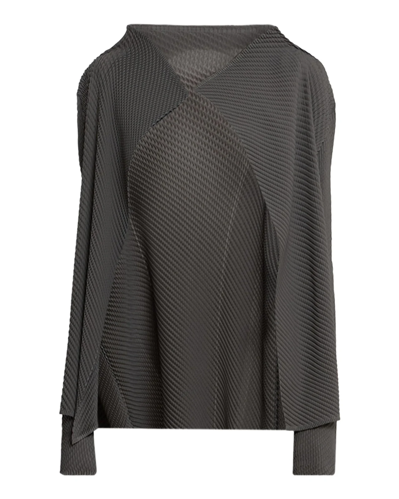 Misty Pleats Open Cardigan
