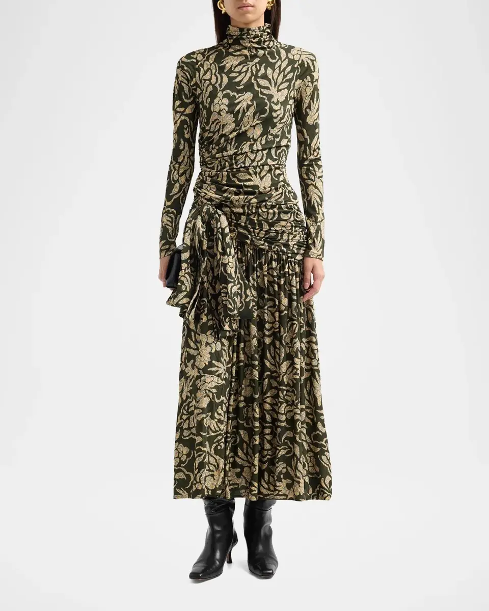 Ulla Johnson Katy Draped Jersey Maxi Dress | Thumbnail 2 Ulla Johnson Katy Draped Jersey Maxi Dress | Thumbnail 2