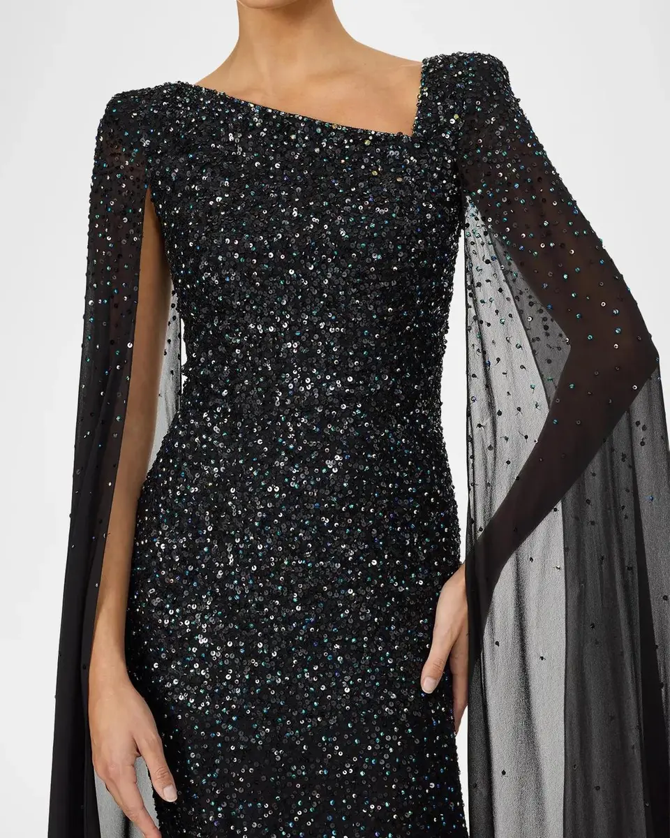 Jenny Packham Twilight Embellished Gown | Thumbnail 4 Jenny Packham Twilight Embellished Gown | Thumbnail 4