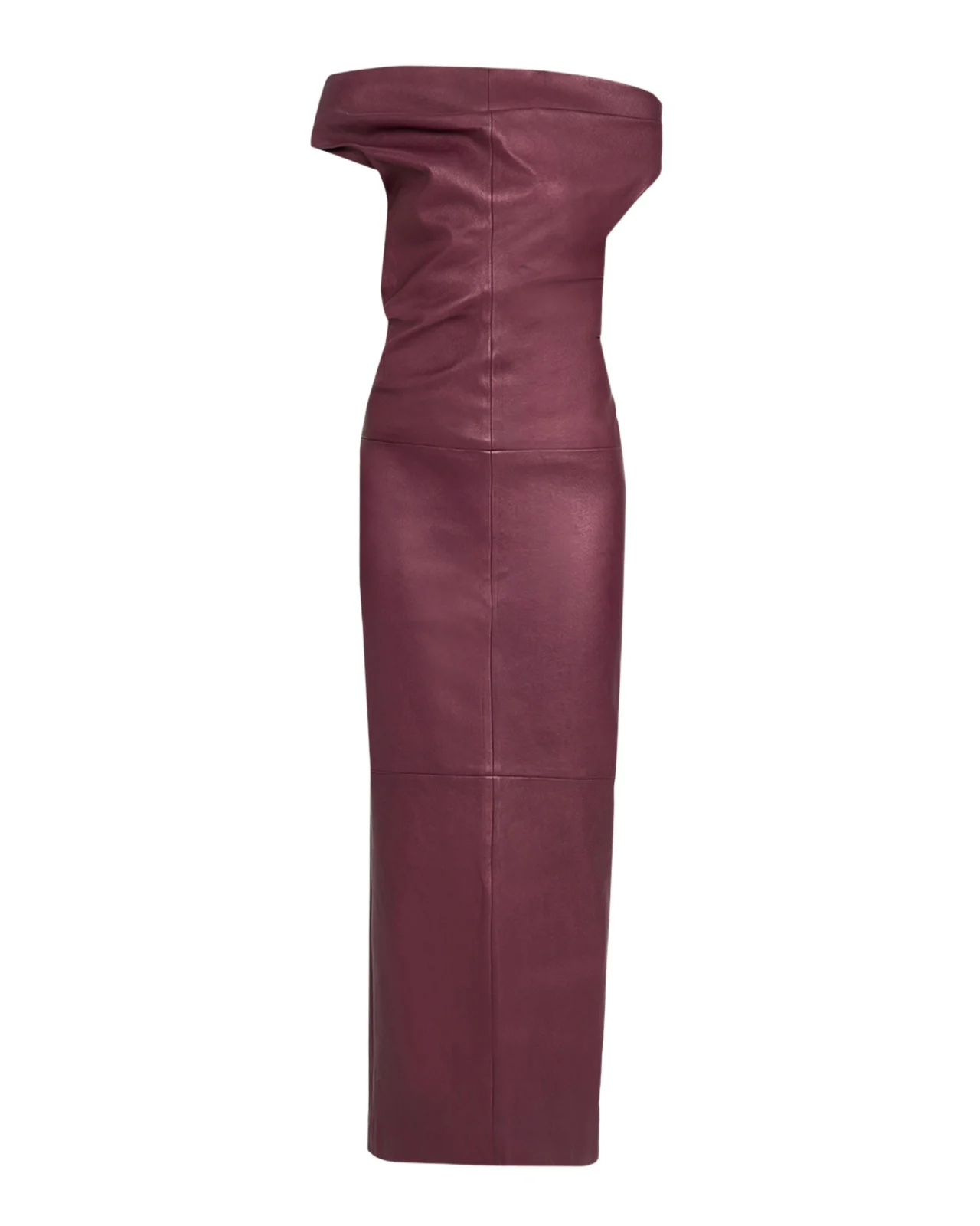 Vessia Leather Midi Dress Vessia Leather Midi Dress