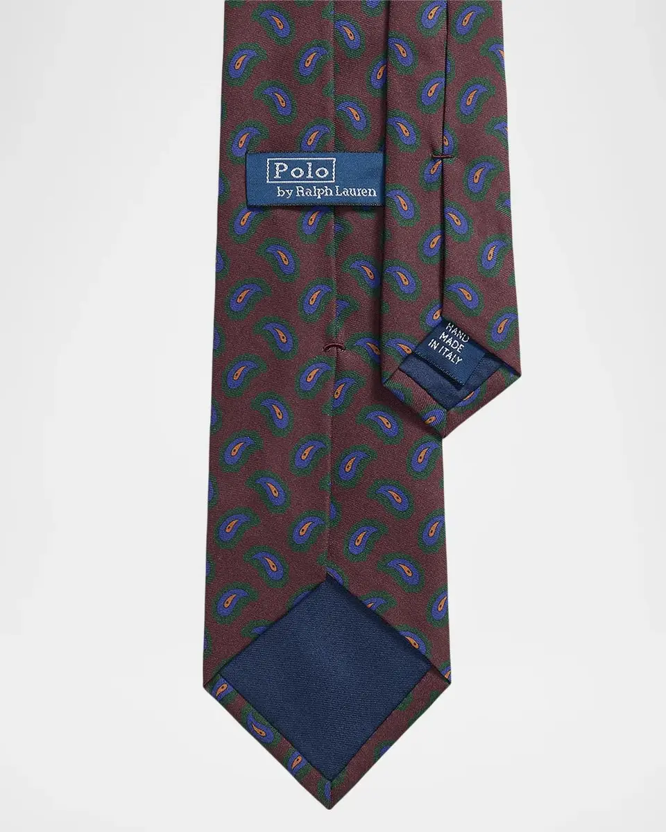 Polo Ralph Lauren Men's Paisley Silk Tie | Thumbnail 2 Polo Ralph Lauren Men's Paisley Silk Tie | Thumbnail 2