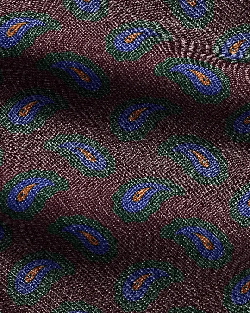 Polo Ralph Lauren Men's Paisley Silk Tie | Thumbnail 3 Polo Ralph Lauren Men's Paisley Silk Tie | Thumbnail 3