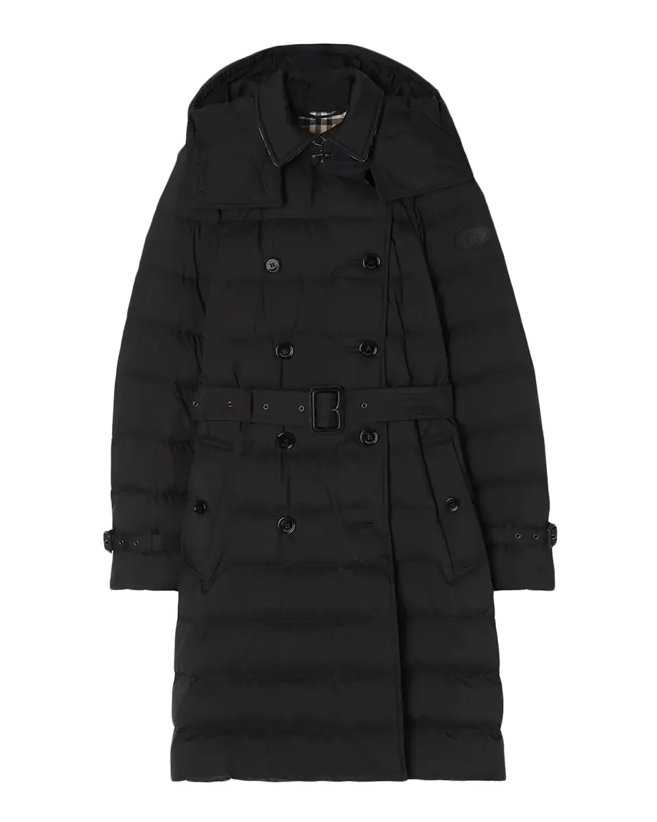Burberry Audley Mid-Length Nylon Puffer Coat | Thumbnail 2 Burberry Audley Mid-Length Nylon Puffer Coat | Thumbnail 2