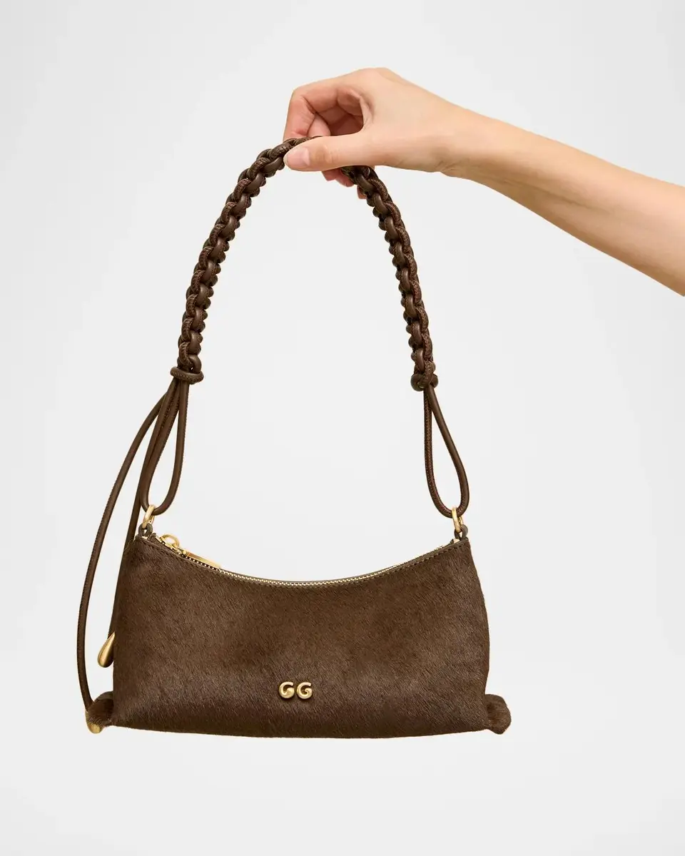 Cult Gaia Osa Calf Hair Shoulder Bag | Thumbnail 2 Cult Gaia Osa Calf Hair Shoulder Bag | Thumbnail 2