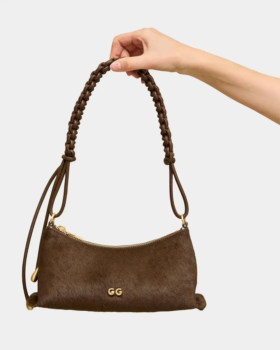 Cult Gaia Osa Calf Hair Shoulder Bag | Thumbnail 4 Cult Gaia Osa Calf Hair Shoulder Bag | Thumbnail 4