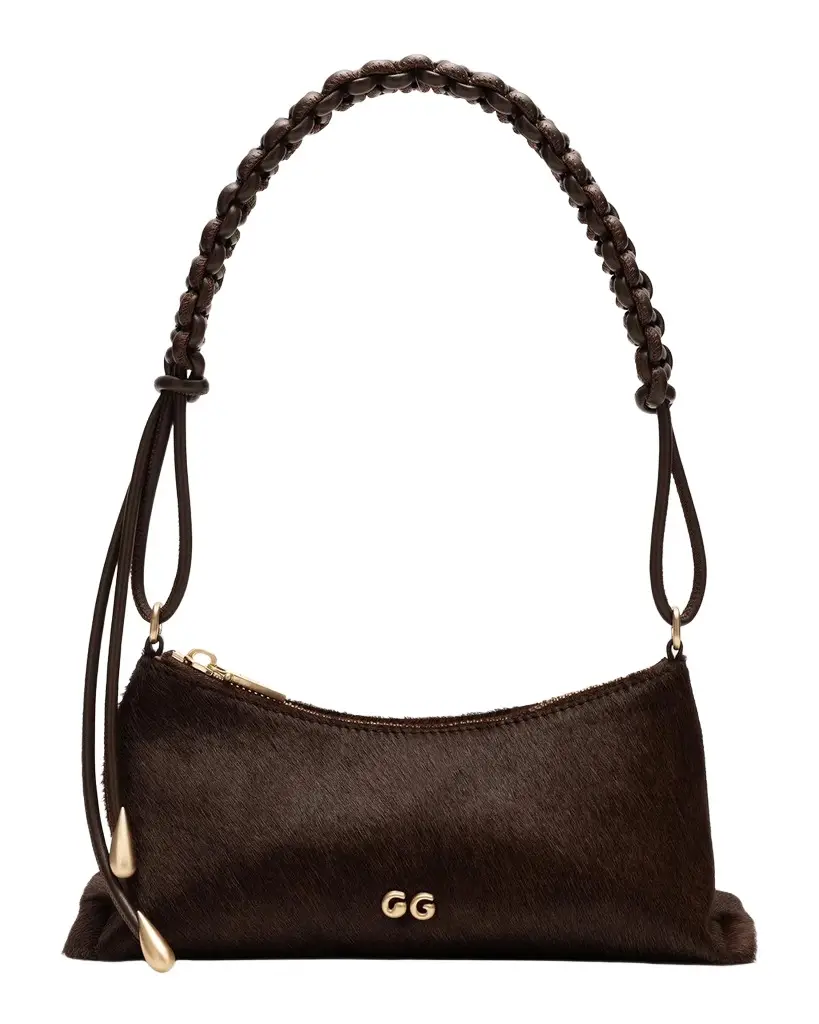 Osa Calf Hair Shoulder Bag