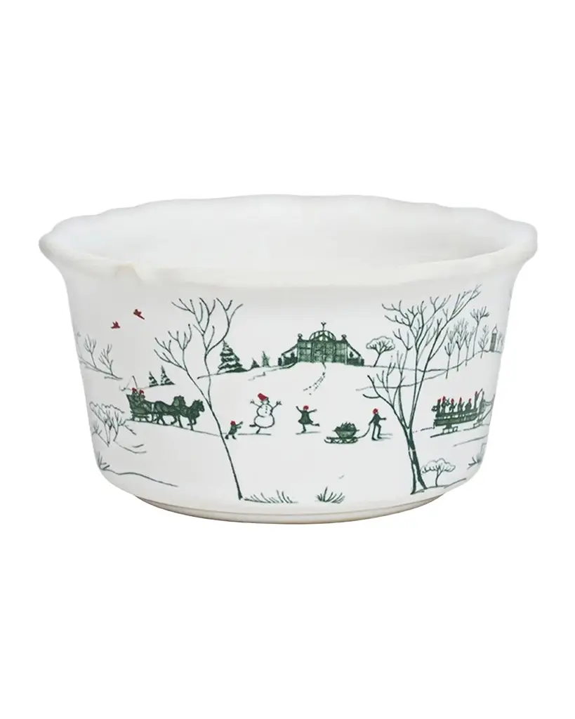 Country Estate Winter Frolic Ramekin Country Estate Winter Frolic Ramekin