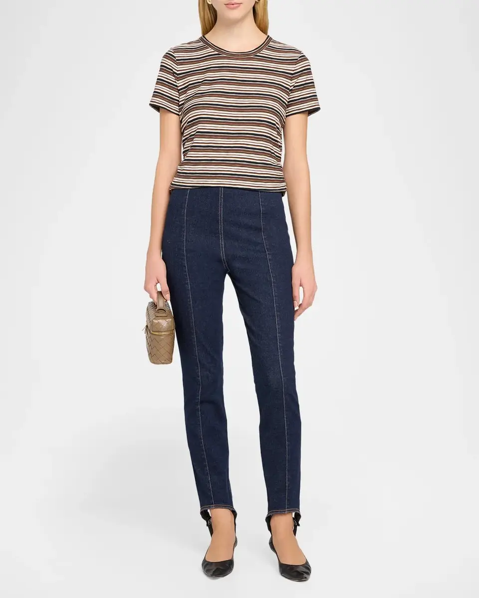 Veronica Beard Remus Striped Tee | Thumbnail 2 Veronica Beard Remus Striped Tee | Thumbnail 2