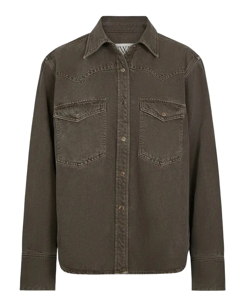 Yellowstone Cotton Denim Shirt Yellowstone Cotton Denim Shirt