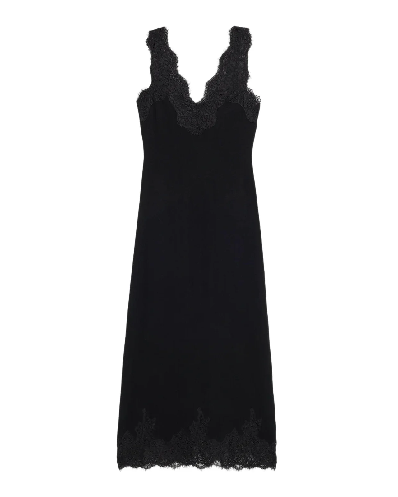 Zinnia Lace-Trim Maxi Dress Zinnia Lace-Trim Maxi Dress
